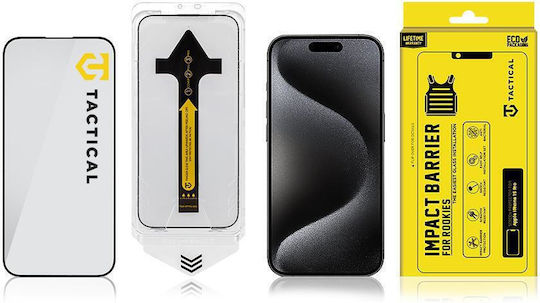 Tactical Gehärtetes Glas (iPhone 15 Pro)