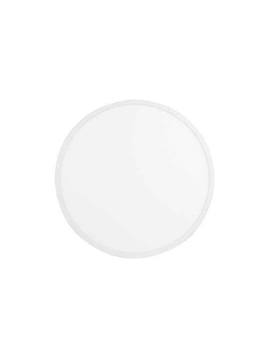 TK Lighting Plafonieră de Tavan Baie Turcoaz cu LED Integrat