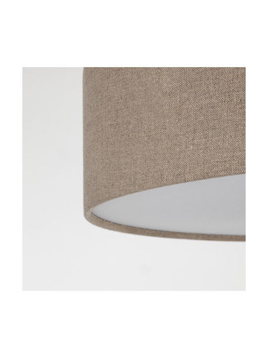 TK Lighting Deckenleuchte Beige mit Fassung E27