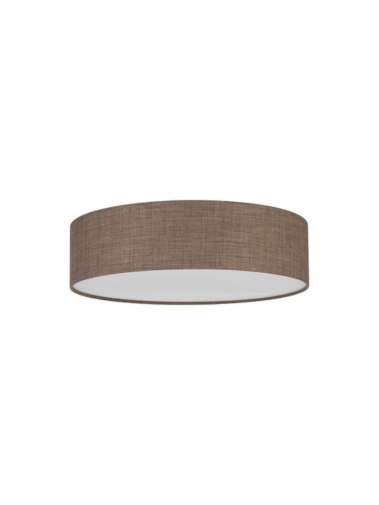 TK Lighting Deckenleuchte Beige mit Fassung E27