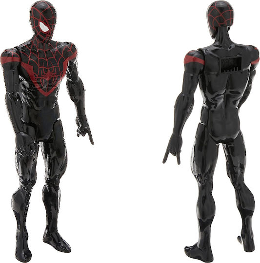 Φigură de acțiune Marvel Avengers Spider-Man Spider-Man Titan Hero Series Web Warriors Miles-Morales cu Sunete pentru copii de 4+ ani ani 30cm cm