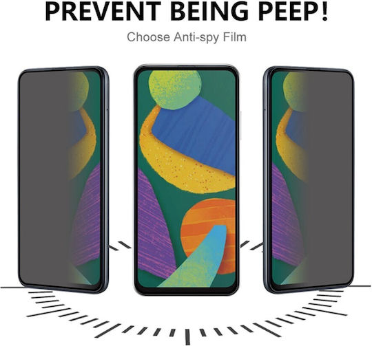 Anti-Spion Premium Vollgehärtetes Glas Xiaomi Poco F6 Pro 5G