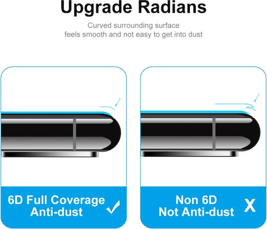 Full Glue Full Face Tempered Glass Black (Nova 9 SE / Honor 50 SE)