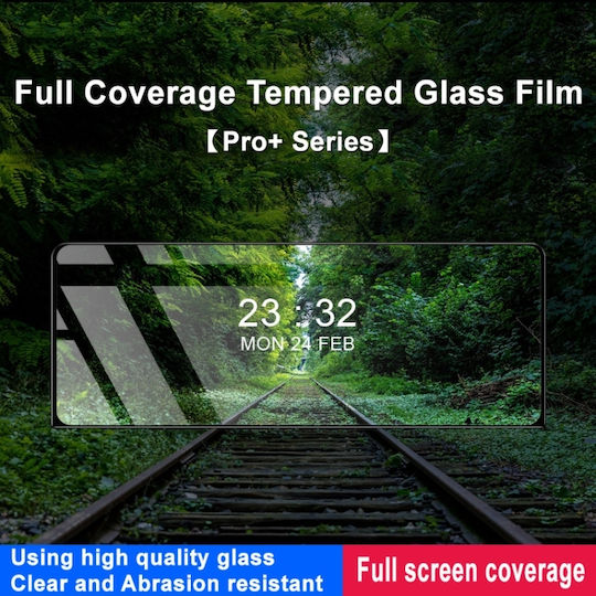 Full Face Tempered Glass Negru (Galaxy Z Fold5)