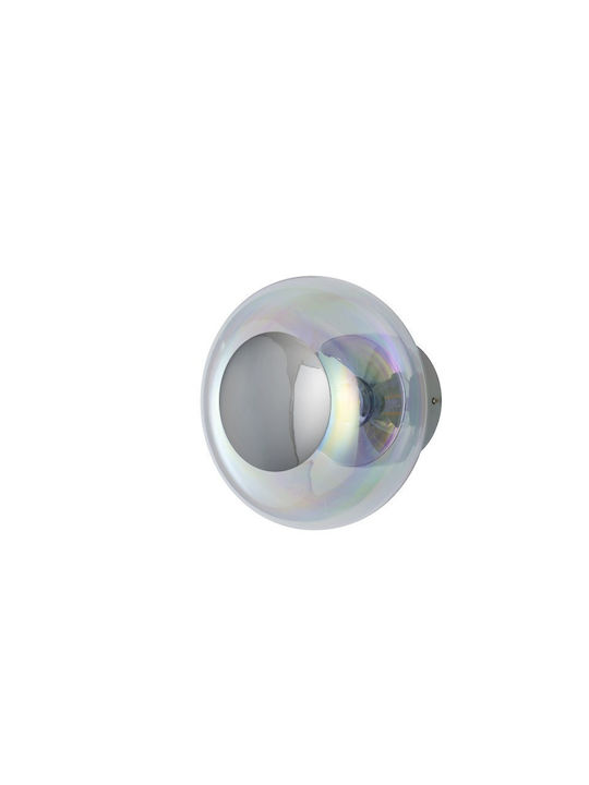 Ebb & Flow Ceiling Mount Light Turquoise with Socket E14