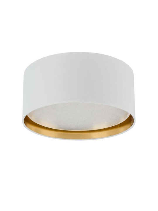 TK Lighting Deckenleuchte 45cm Schwarz mit Fassung E27