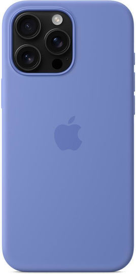 Apple Silicone Case with MagSafe Back Cover Silicone Periwinkle (iPhone 16 Pro Max)