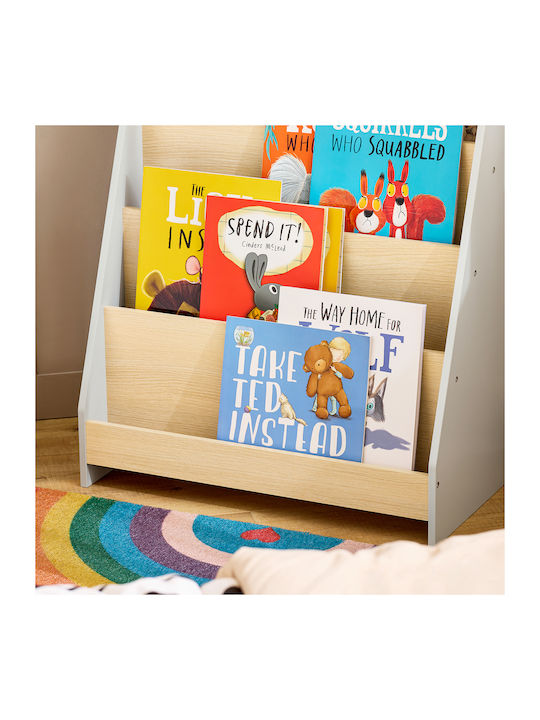 Bücherregal Boden Gray 61x70x30cm