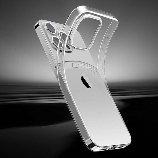 Devia Umschlag Rückseite Silikon Transparent (iPhone 15 Pro Max)