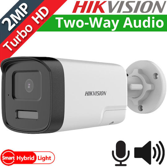 Hikvision DS-2CE17D0T-LTS CCTV Surveillance Camera Full HD 1080p Waterproof  with Lens