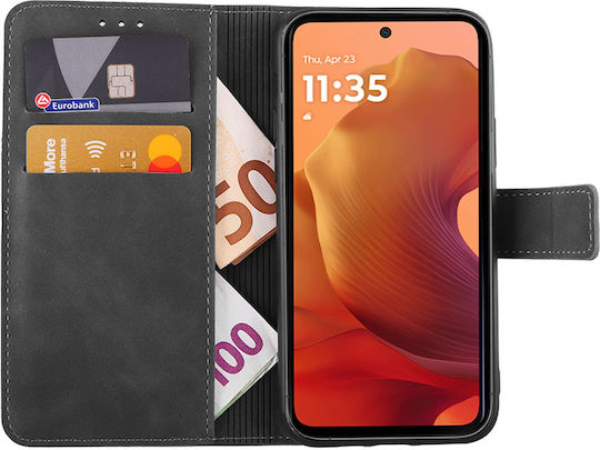Volte-Tel Back Cover Silicon cu Curea Negru (Poco X7 Pro)