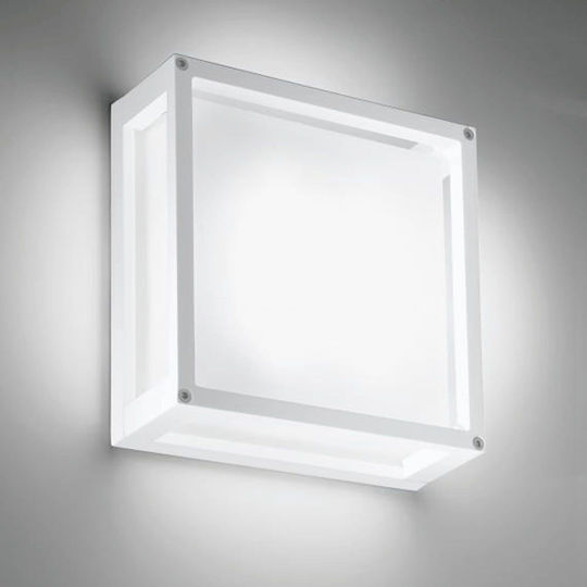 Zafferano Wandmontiertes Außenbeleuchtung LED 20W 3000K 25x25x9,5cm Zafferano Wandmontiertes Außenbeleuchtung LED 20W 3000K 25x25x9,5cm
