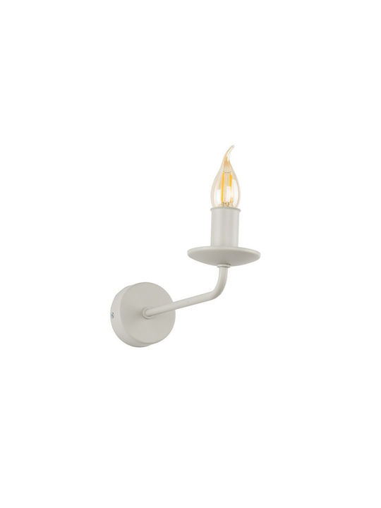 TK Lighting Lamp Wall with Socket E14 Beige