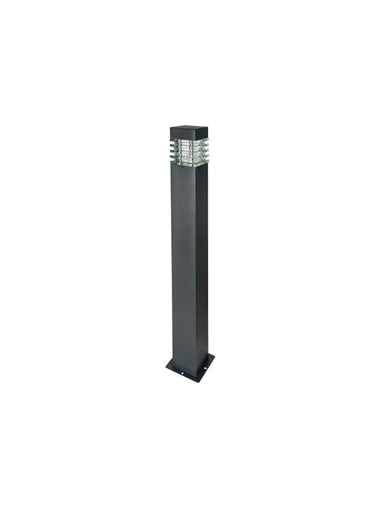 Bot Lighting Outdoor Floor Lamp Small Post for Outdoor Space 60W E27 Gray