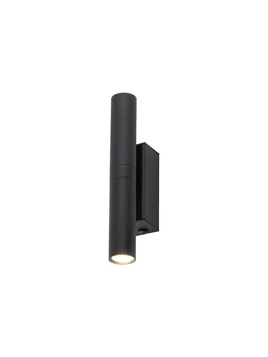 TK Lighting Φωτιστικό Τοίχου με Ντουί G9 Μαύρο