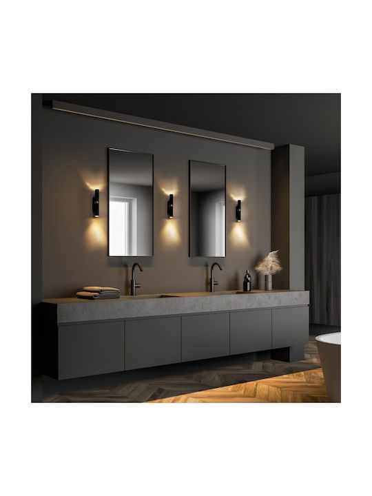 TK Lighting Φωτιστικό Τοίχου με Ντουί G9 Μαύρο