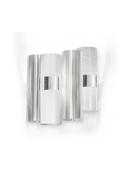 Slamp Leuchte Wand mit Fassung E14 Gray