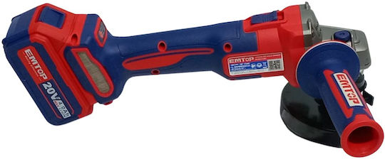 Emtop ELAG211542 Ъглошлайф 115мм На батерия