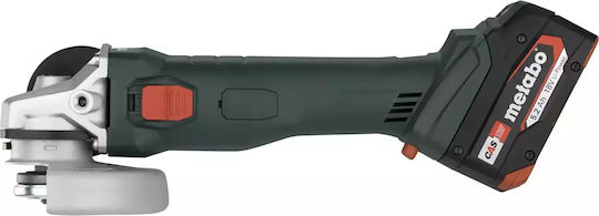 Metabo 602249650 Grinder 125mm Battery 2x5.2Ah