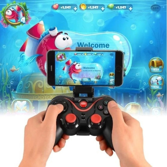 Ασύρματο Gamepad για PC / iOS / Android Κόκκινο