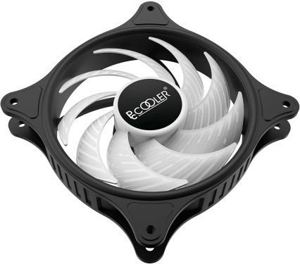 PCCOOLER Ventilator Pentru Carcasă 120mm (2000rpm / 52.79cfm) cu Iluminare ARGB și Conexiune 4-Pin PWM