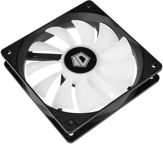 ID-Cooling Ventilator Pentru Carcasă 120mm (1500rpm / 62cfm) cu Iluminare ARGB și Conexiune 3-Pin