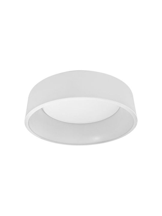 Ledvance Orbis Cylinder Smart Deckenleuchte 45cm Gray mit Integrierter LED und Fernbedienung