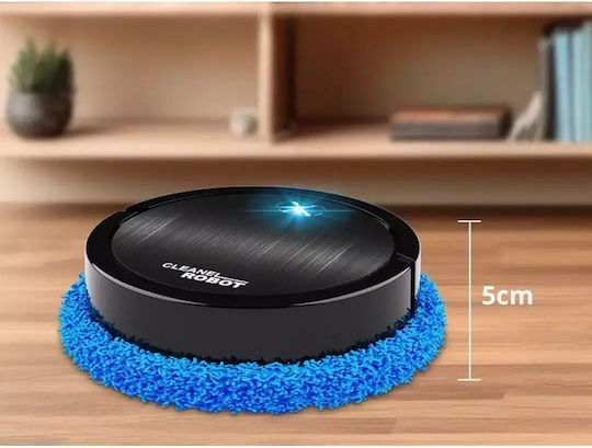Verk Group Robot Vacuum Cleaner with Sensor Navigation Black