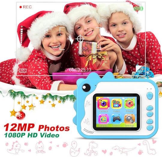 X001TPL5FR Cameră Foto pentru Copii 12MP cu Imprimare Termică Zoom Optic 10x