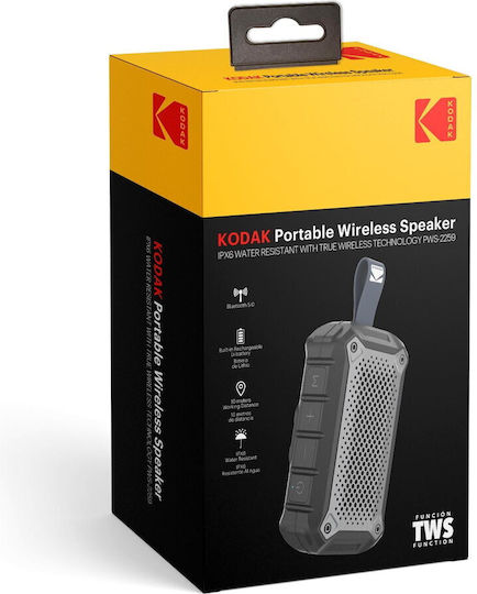 Kodak Bluetooth високоговорител Сив PWS-2259