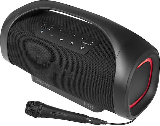 ECG Ηχείο Bluetooth 60W με Διάρκεια Μπαταρίας έως 10 ώρες Μαύρο
