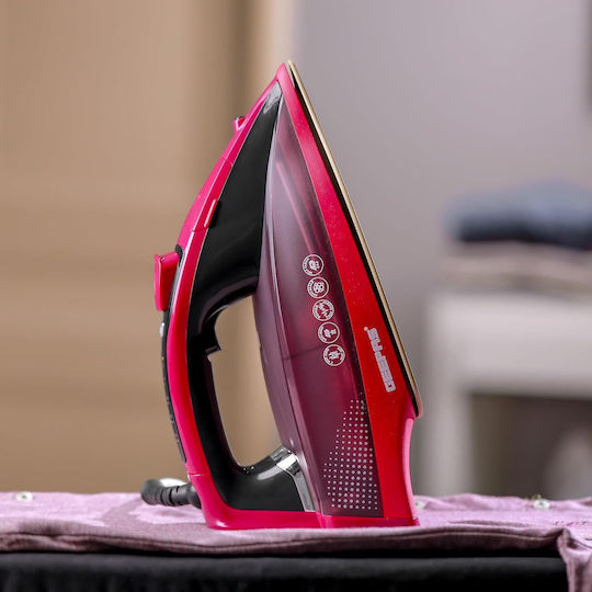 Geepas Steam Iron 2400W with Ceramic Plate