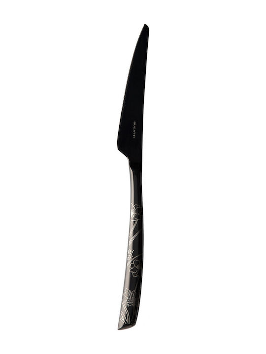 Casa Bugatti Riviera Set de Tacâmuri Inoxidabil Negre 24buc