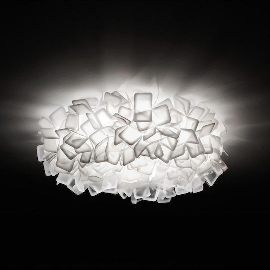 Slamp Clizia Large Πλαφονιέρα Οροφής 78εκ. Μπεζ με Ντουί E27