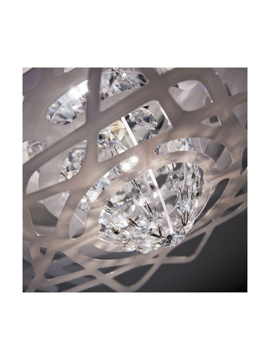 Slamp Aurora Large Πλαφονιέρα Οροφής Μαύρη με Ντουί E27