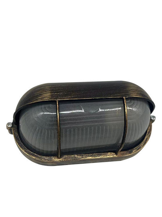 Aca Lumină de exterior montată pe perete E27 IP54 20.8x11.8x9.8εκ.
