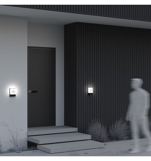 Maytoni Wandmontierte Außen-Deckenleuchte LED IP44 9W