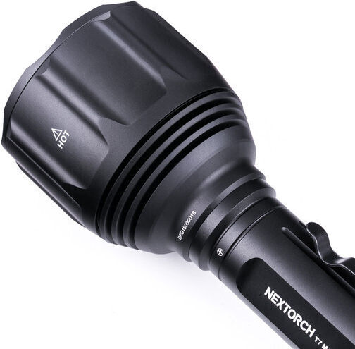 Nextorch Wiederaufladbar Taschenlampe LED IPX7 mit maximaler Helligkeit 1200lm Schwarz