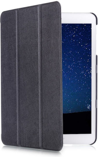 Husă Flip Cover Magnetică 3-pliuri Neagră (Galaxy Tab S2 9.7)