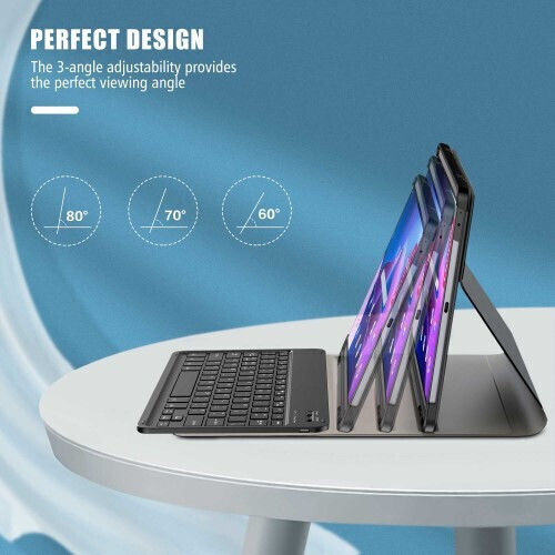 Flip Cover με Πληκτρολόγιο στα Αγγλικά US Μαύρη (Lenovo Tab M10 (3rd Gen) 10.1'')