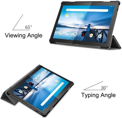Tab M10 1st Gen Flip Cover Μαύρη (Lenovo Tab M10 (3rd Gen) 10.1'')