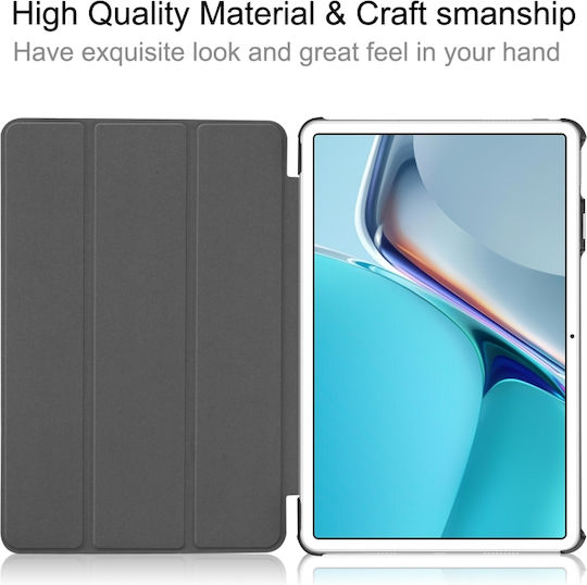 Magnetic Tri-fold Flip Cover Ροζ Χρυσή (MatePad 11)