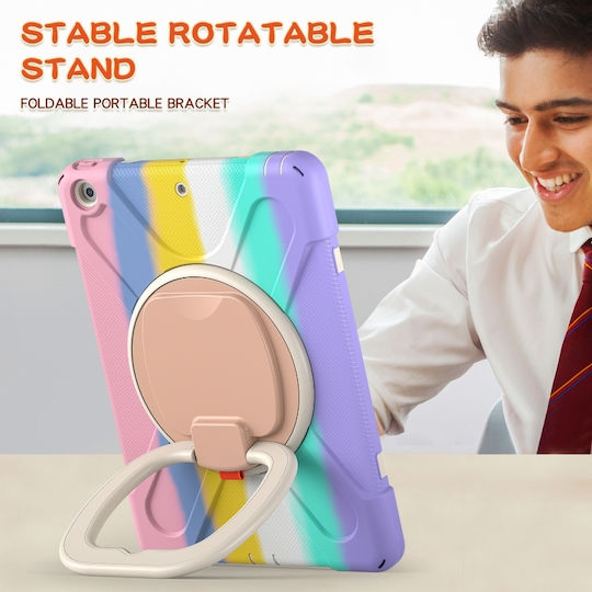 360 X-Armor Baby Color Back Cover για Παιδιά Ροζ (iPad 2019/2020/2021 10.2'')