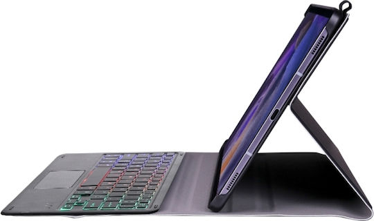 Flip Cover Δερματίνης με Πληκτρολόγιο και Τouchpad (Galaxy Tab A8)