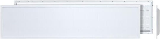 Eurolamp Rectangular LED Panel 28W with Natural White Light 4000K 120x30cm