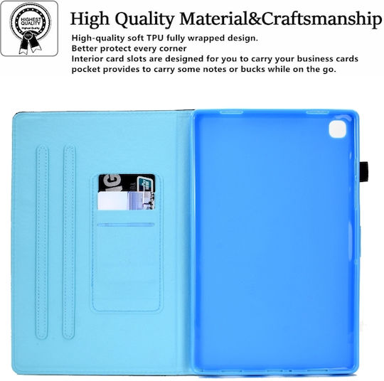 Pattern Flip Cover Multicoloa (Galaxy Tab A 10.1 2019) EDA002577706B