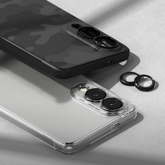 Ringke Προστασία Κάμερας Tempered Glass Μαύρο για το Galaxy S25 Edge