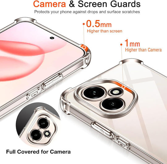 Techsuit Bumper Σιλικόνης Διάφανο (Honor 400 Pro)