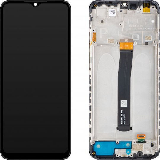 Xiaomi Οθόνη με Μηχανισμό Αφής για Xiaomi Poco C40 (Μαύρο)