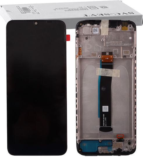 Xiaomi Οθόνη με Μηχανισμό Αφής για Xiaomi Poco C40 (Μαύρο)